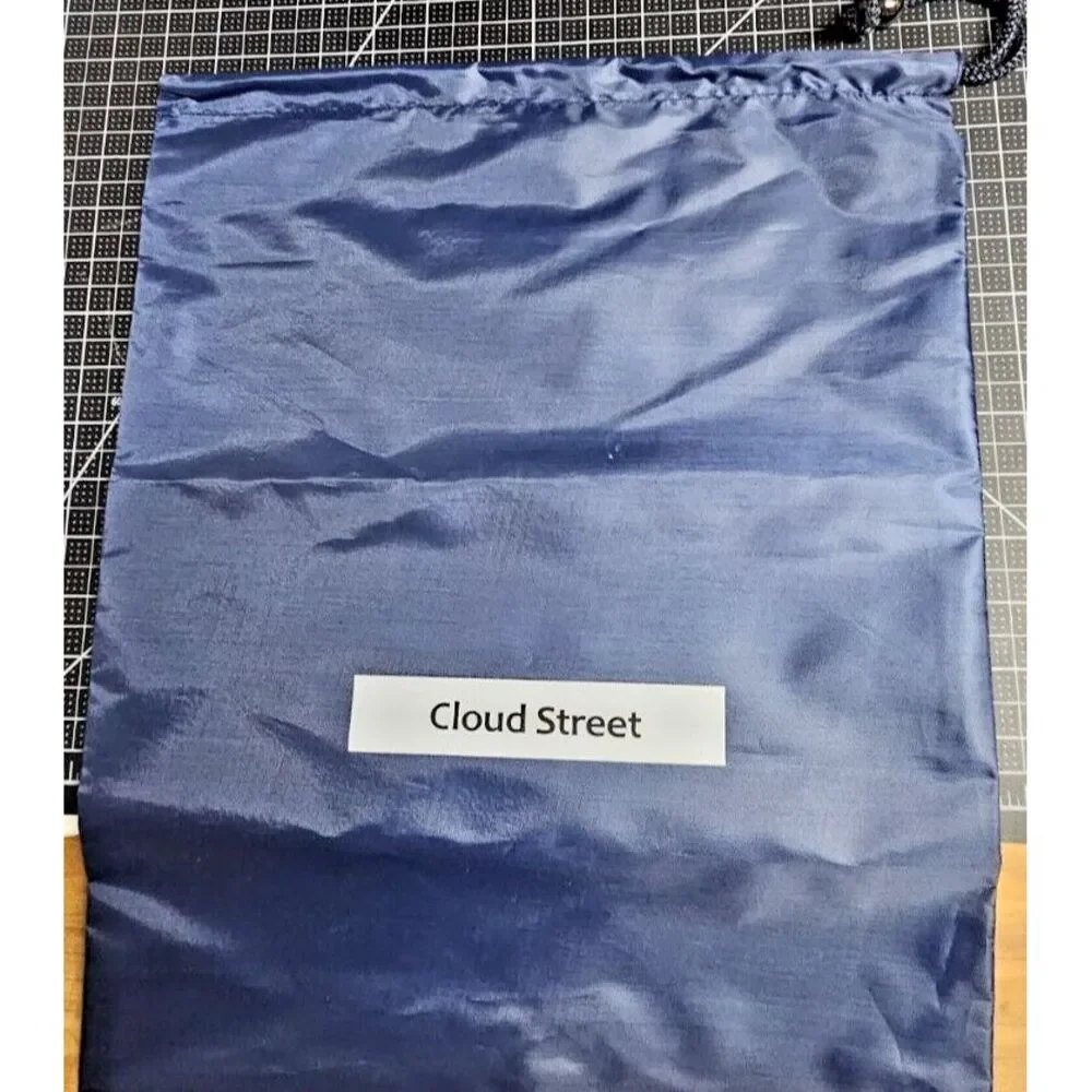 Cloud Street‎ Men Stylish Waterproof Lined Rubber Galosh/Overshoe Dark Blue Sz M